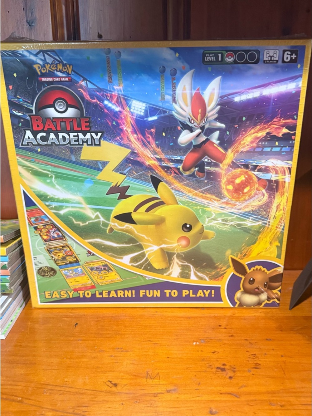 Pokémon Battle Academy Board Game - Pikachu & Cinderace New & Sealed